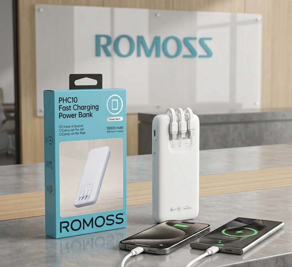 باور بانك ROMOSS PHC10 15W 10.000Mah