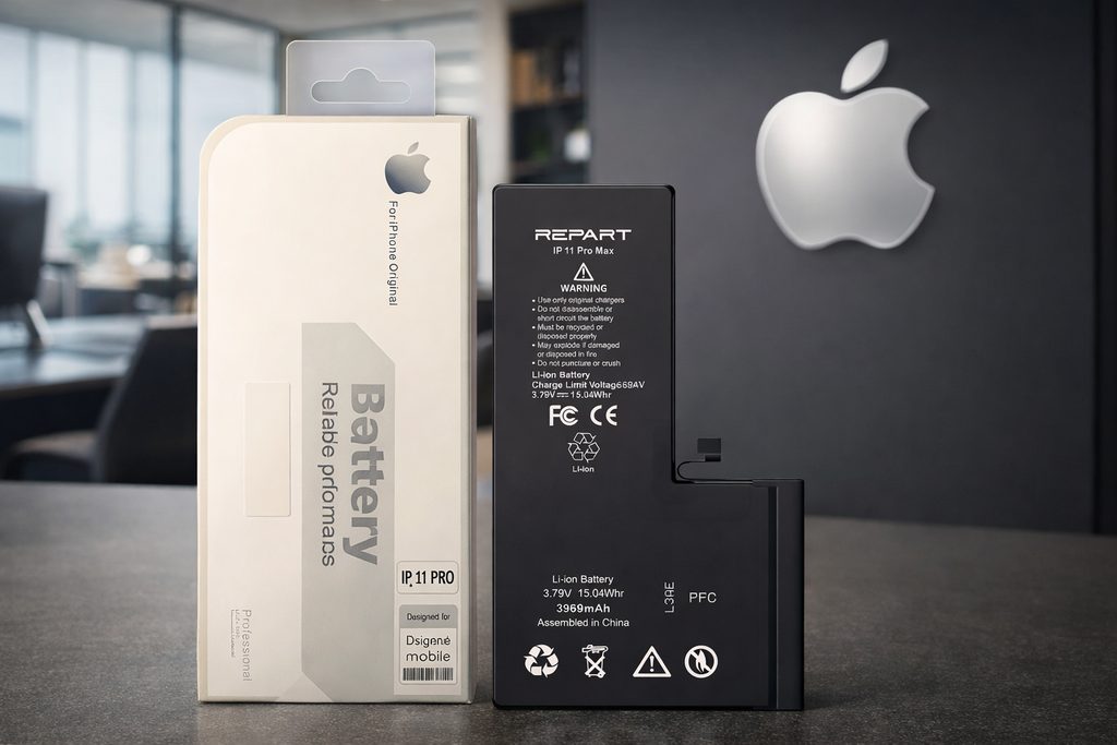 semi original IPH11 PRO بطارية أيفون أصلي تصنيع