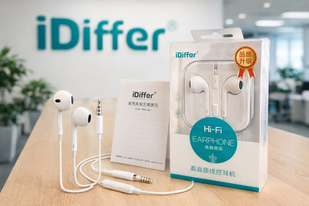 سماعة أيفون iDiffar 3.5mm