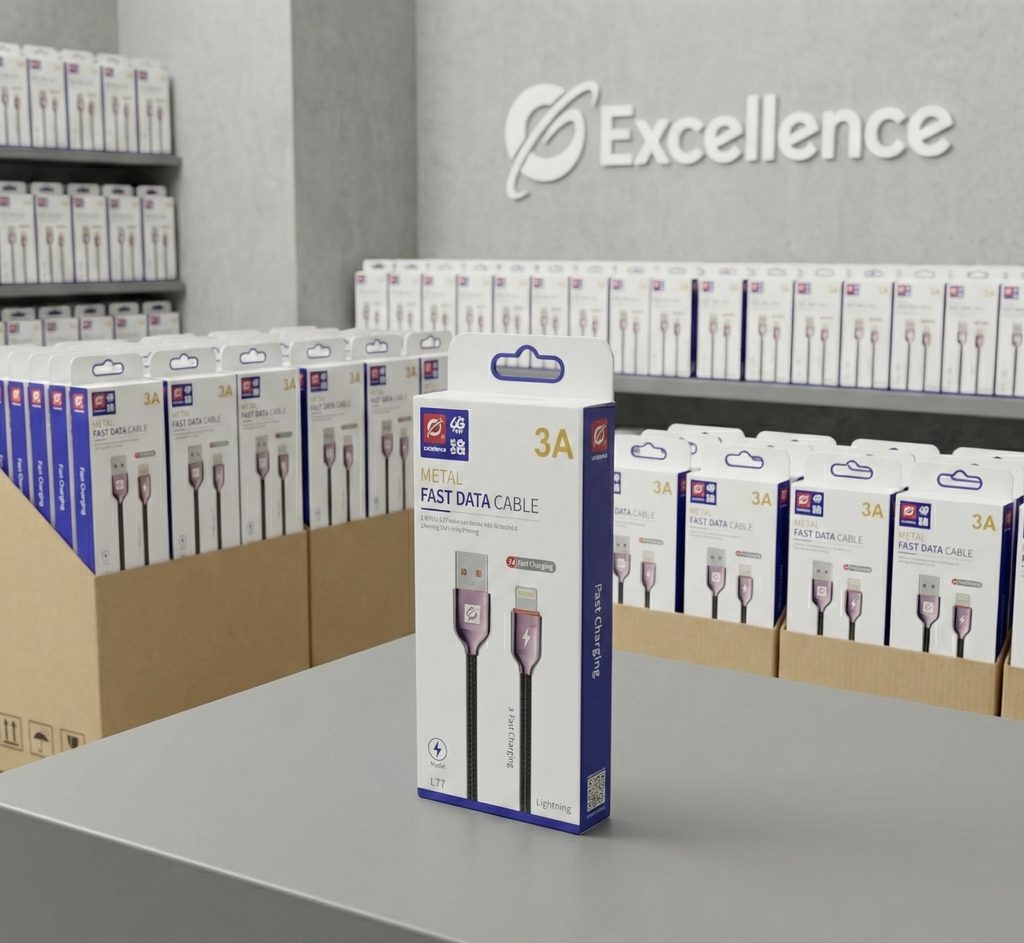 excellence L77 كابل أيفون 3 أمبير