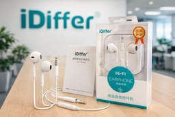 [F1088] سماعة أيفون iDiffar 3.5mm